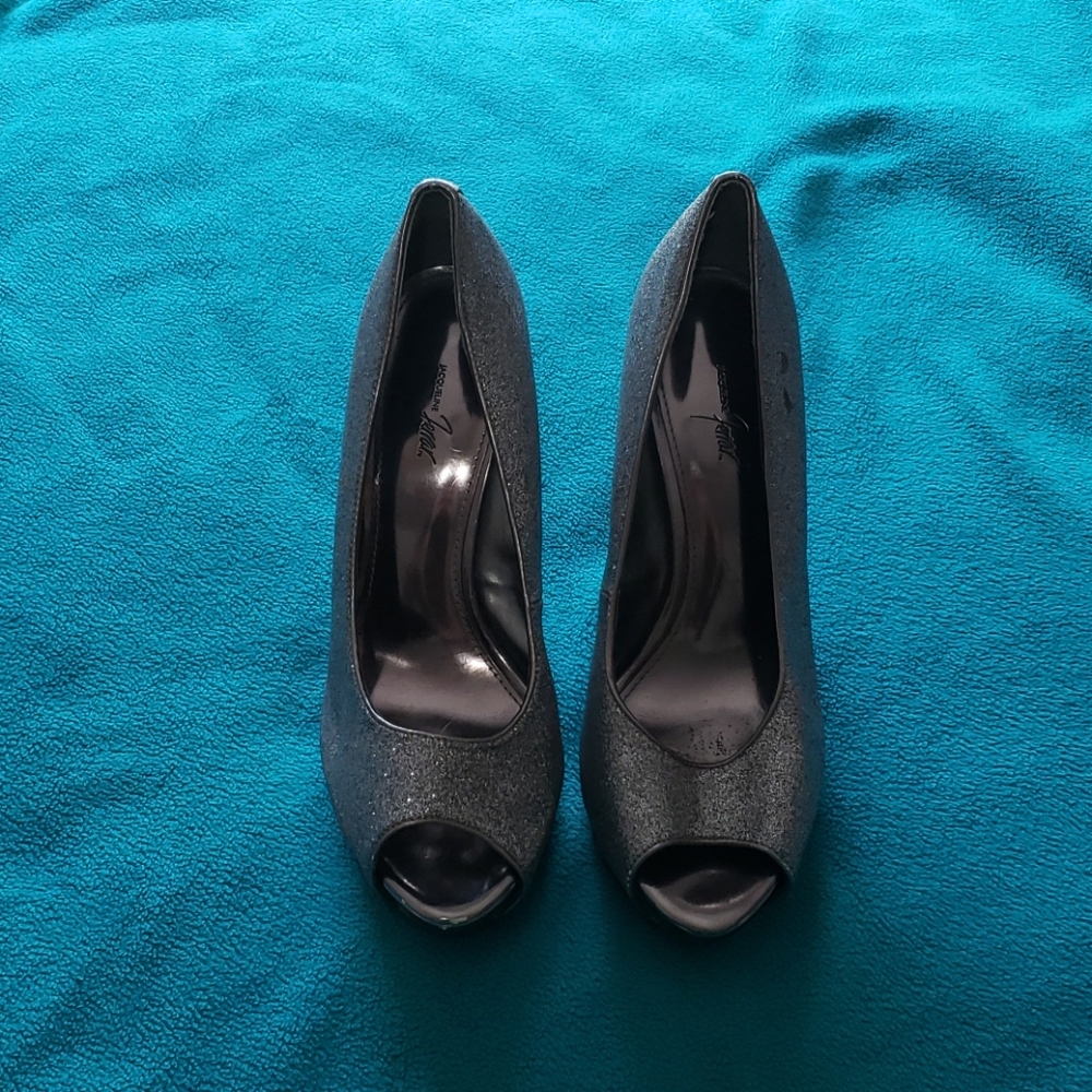 Jacqueline Ferrar Silver Heels